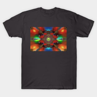 cool symmetric abstract design T-Shirt